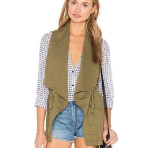 Sanctuary |  Fatigue vest with collar detail